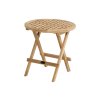 zahradní skládací kulatý stolek Hartman teak