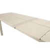 zahradní jídelní rozkládací stůl Hartman v barvě sand