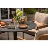 zahradní nízká křesla Hartman s kulatým stolem
