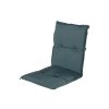 modrý polstr na zahradní pevnou židli Hartman