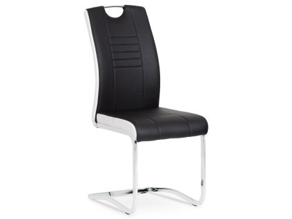 Jídelní židle DCL-406 chrom/koženka