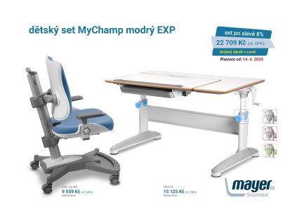 MAYER CZ KIDS set MyChamp modrý EXP CZK 2025 04U2