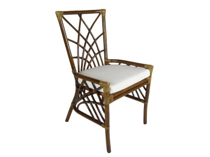 Ratanová židle Axin 1927 - polstr bílý FL