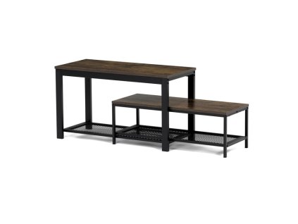 Botník 2 police ABO-W2124 (Odstín Staré dřevo)