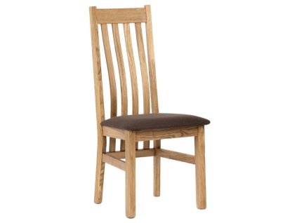 Jídelní židle C-2100 DUB (Barva potahu Hnědá)