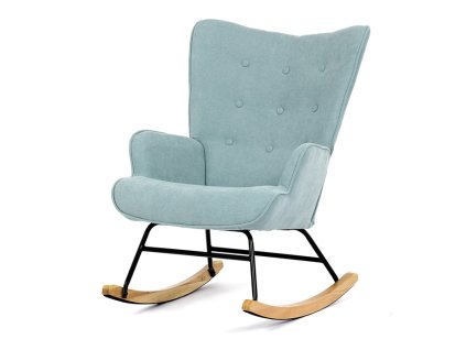 Houpací křeslo AK-371 (Barva potahu Světle modrá)