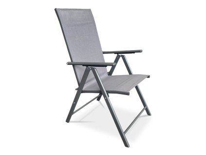 Zahradní polohovací židle AZC-S1116 GREY