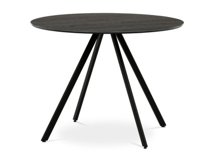 Kulatý jídelní stůl HT-R5010 (Odstín Dub šedý)