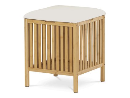 Taburet s úložným prostorem DR-B066 NAT (Odstín Přírodní)