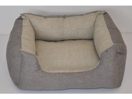 Pelíšek AXIN 68x58 cm (Barva potahu Tmavě béžová)