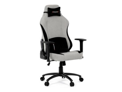 Herní křeslo KA-F12 (Barva potahu Stříbrnošedá)