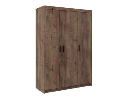 Šatní skříň Enja 3D (Odstín Dub lefkas)