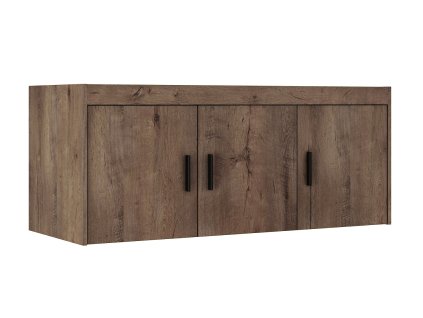 Nástavec na skříň Enja 3D (Odstín Dub lefkas)