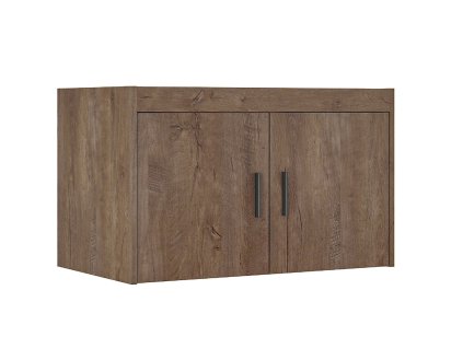 Nástavec na skříň Enja 2D (Odstín Dub lefkas)