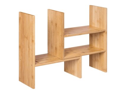 Bambusový regál AUK-E1045 NAT (Odstín Přírodní)