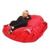 Sedací pytel 189x140 Comfort s popruhy scarlet rose