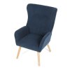 Čalouněné křeslo AK-314 (Barva potahu Modrá)
