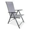 Zahradní polohovací židle AZC-S1116 GREY