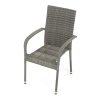 Zahradní židle AZC-S2114 GREY (Barva Šedá)