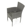 Zahradní židle AZC-S2118 GREY (Barva Šedá)