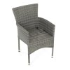 Zahradní židle AZC-S2118 GREY (Barva Šedá)