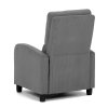 TV a relaxační křeslo TV-4011 (Barva potahu Šedá)