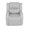 Polohovací křeslo TV-4089 (Barva potahu Světle šedá)