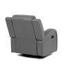 Polohovací křeslo TV-4089 (Barva potahu Světle šedá)