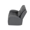 Polohovací křeslo TV-4089 (Barva potahu Světle šedá)
