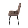Jídelní židle CT-281 - sametová látka (Barva potahu Hnědá)