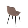 Jídelní židle CT-281 - sametová látka (Barva potahu Hnědá)