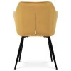 Čalouněná jídelní židle PIKA (Barva potahu Žlutá)