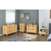 Komoda BONITO 2 - 2+1 zásuvky (Provedení Bezvarvý lak)