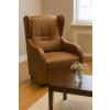 Relaxační křeslo ušák René potah Watusi (Barva potahu Tmavě hnědá)