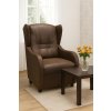 Relaxační křeslo ušák René potah Watusi (Barva potahu Tmavě hnědá)