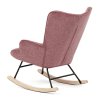 Houpací čalouněné křeslo AK-373 (Barva potahu Béžová)
