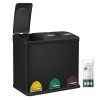 Koš na odpadky AUK-E1124 (Barva Černá)