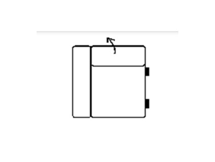 KELLY SEGM.1BF L prvek modulový vnitřní