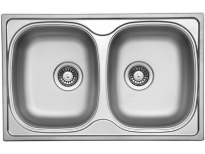 CLASSIC 800 DUO nerezový dřez