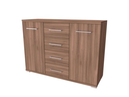 AIDA M komoda 4S2D s tlumením s dotahem