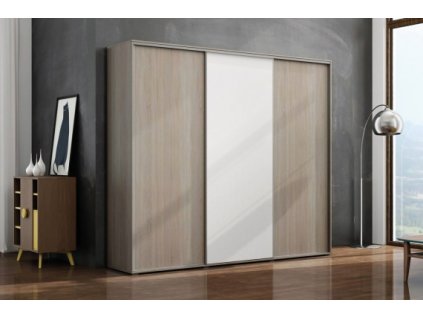 A24 skříň šatní posuvnými dveřmi