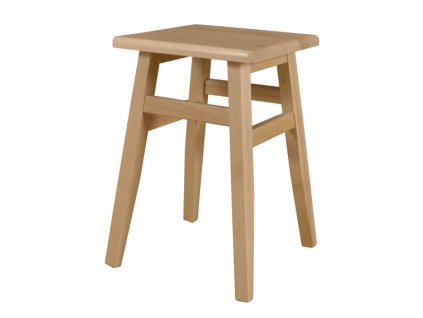 KT249 stolička (taburet) výška 45 cm. - masiv buk