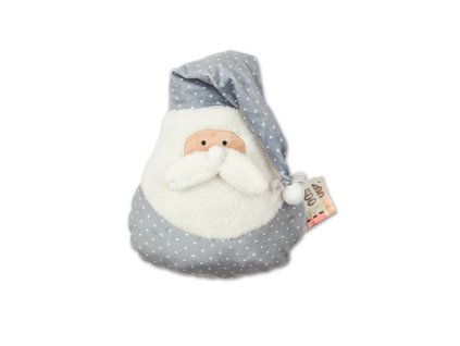 Plyšák/polštářek mikrospandex Vánoční skřítek s tajnou kapsou
