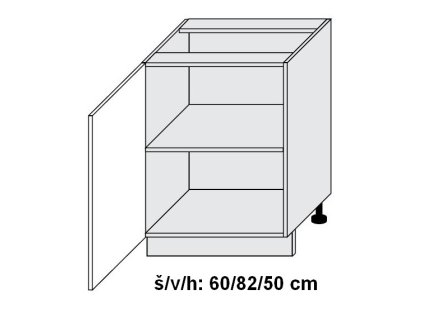 Quantum D1D/60 skříňka dolní