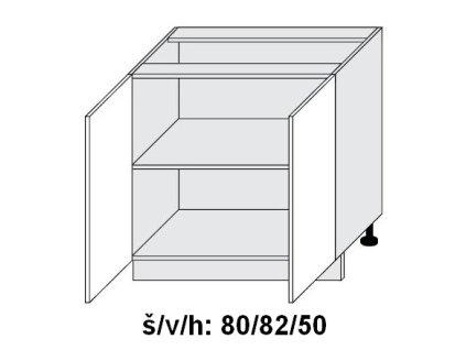 Quantum D11/80 skříňka dolní