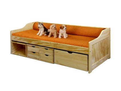 Postel MAXIMA s úložnými zásuvkami 8809