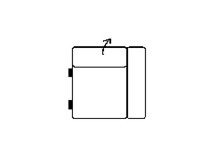 KELLY SEGM.1BF P prvek modulový vnitřní