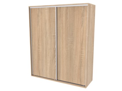 FLEXI 2 skříň š.200cm v.220cm: 2x dveře