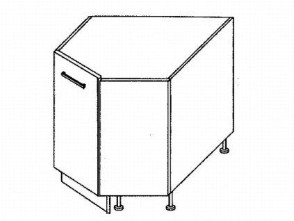 GOLD LUX D12R/90 rohová