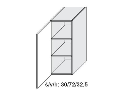 Quantum W2/30 skříňka horní